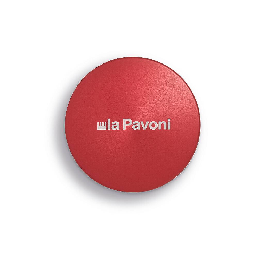 La Pavoni LIVELLATORE SEMIPRO ROSSO CON LOGO PER PORTAFILTRO MACCHINA SEMIPROFESSIONALE 2025