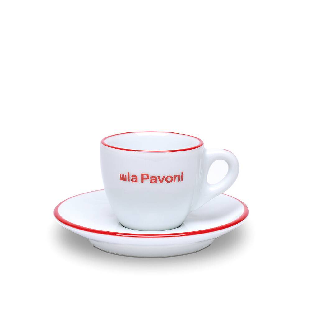 La Pavoni SET 2 TAZZE CAFFE' IN CERAMICA Qualità Garantita