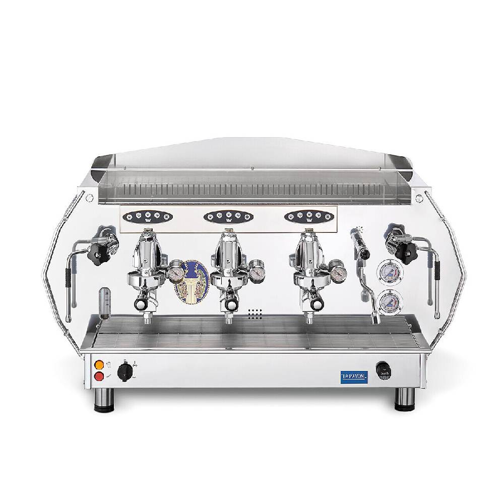 La Pavoni DIAMANTE E61 VOLUMETRICA 3 GRUPPI ORO Acquista Ora