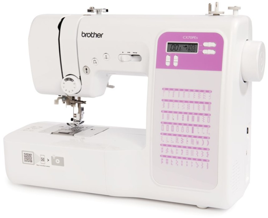 ﻿Shopty Brother CX70 PES (Patchwork Edition) Macchina elettronica con 70 Funzioni di Cucito Moda