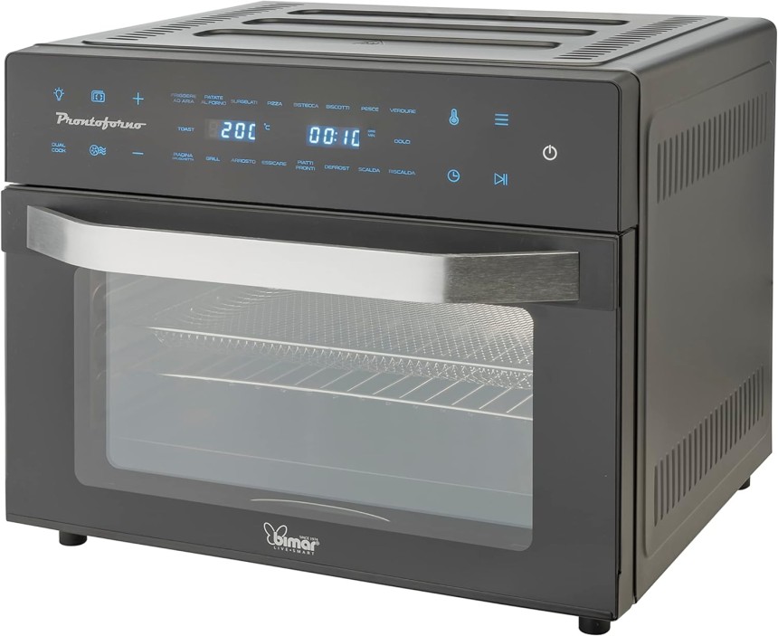 Shopty Forno Elettrico e Ventilato con Funzione Friggitrice ad Aria da 30 lt Bimar B301 Shopping Online