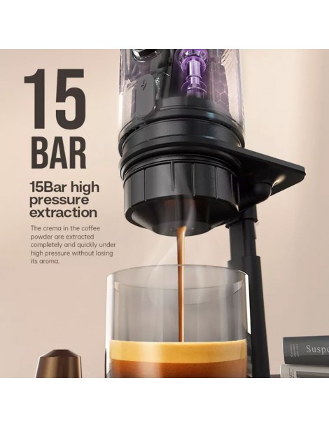 HiBREW H4A 80W Macchina da caffè portatile per auto con supporto 2025