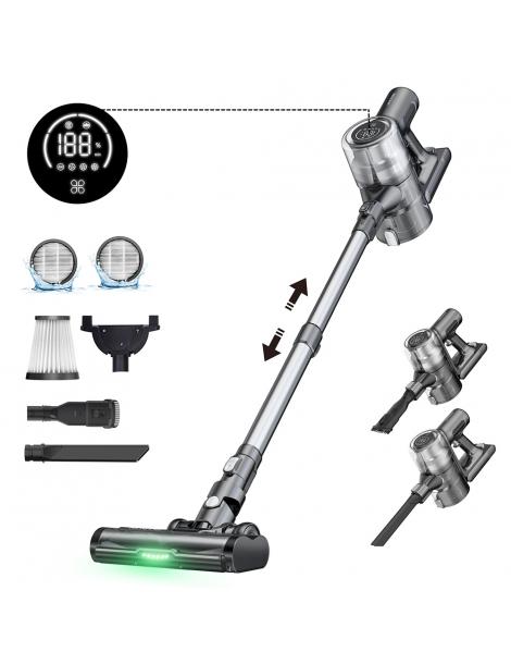 Proscenic P13 aspirapolvere senza Fili aspirazione 35Kpa aspirapolvere a bastone con luce verde display a LED Vendita