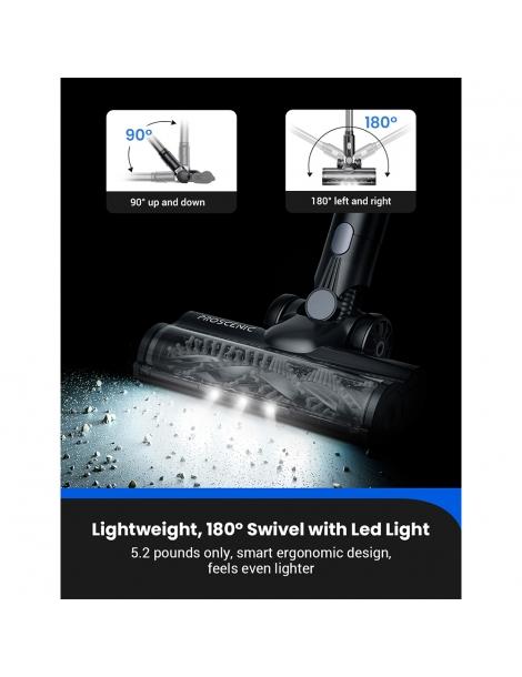Proscenic P11 Mopping aspirapolvere senza filo aspirazione 35Kpa Consegna Veloce