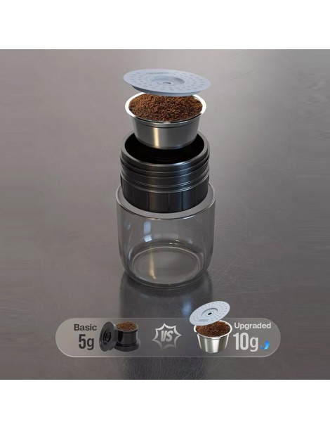 HiBREW H4A 80W Macchina da caffè portatile per auto con confezione regalo Promozione Limitata