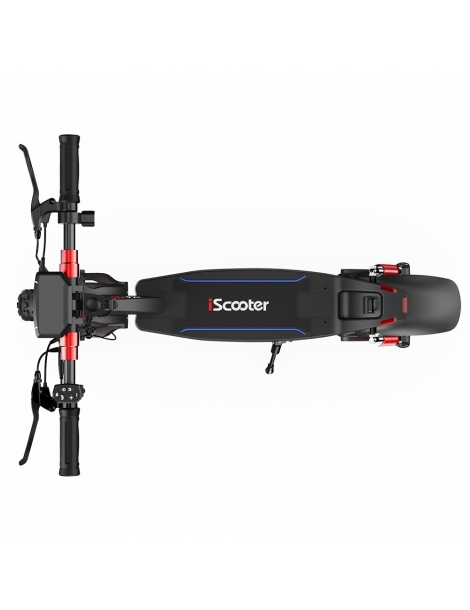 iScooter iX6 Scooter elettrico Pneumatici fuoristrada da 11'' - Motore posteriore da 1000W e batteria da 48V 17.5Ah Online