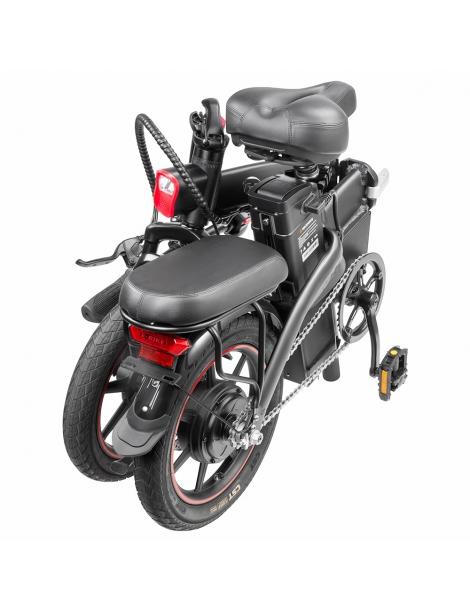 DYU A5 Pneumatico 14*1.95inch Bicicletta elettrica pieghevole Chilometraggio massimo 60KM Motore da 350W Batteria 7 5 Ah Outlet