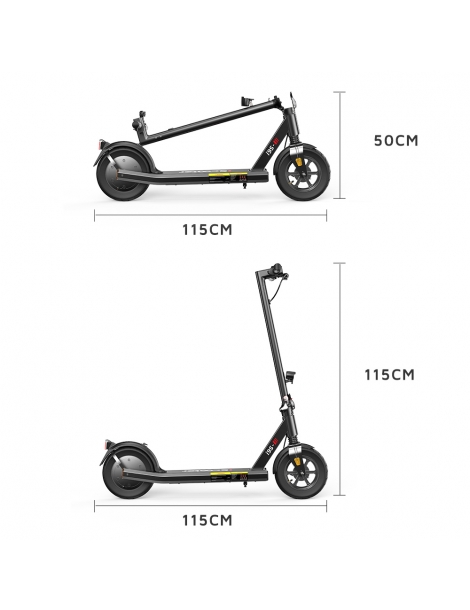 iScooter i9S Scooter elettrico 500W Motore Batteria 10Ah Autonomia 30km Vendita Calda