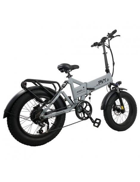 PVY Z20 Plus Pieghevole Fat Tires E-bike 1000W 16.5Ah-Grigio Saldi Di Fabbrica