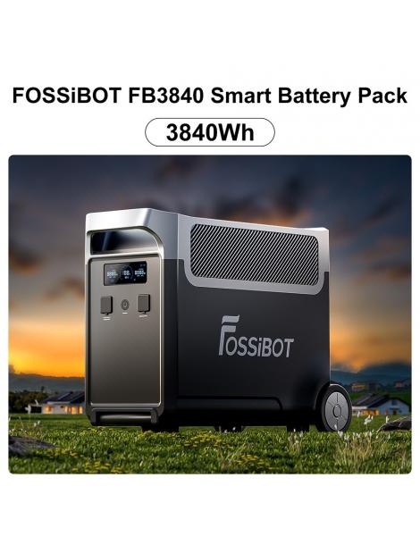 FOSSiBOT FB3840 Batteria di espansione pacco batteria LiFePO4 da 3840Wh per F3600 Pro 6500 cicli ricarica rapida Nuovo