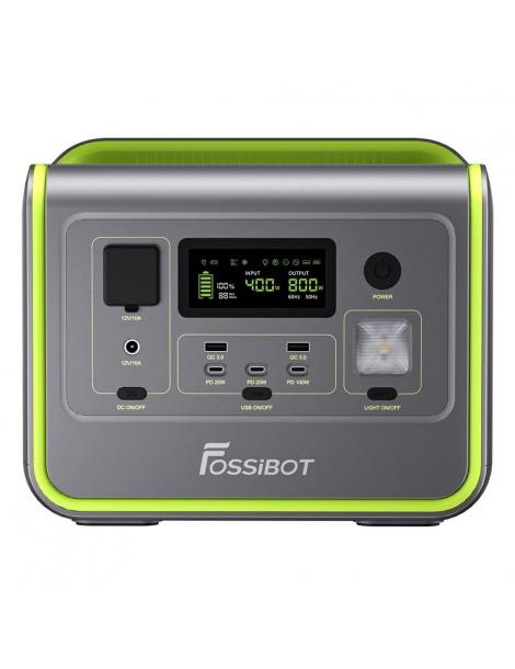 FOSSiBOT F800 Generatore Portatile Generatore Solare LiFePO4 da 512Wh - Verde Vendita