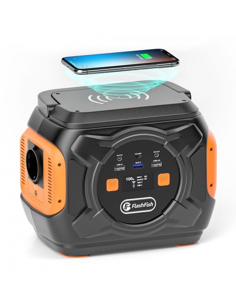 Flashfish A301 320W 292Wh 80000mAh Generatore Solare Portatile per Viaggi all'Aperto Campeggio Casa Versione EU Spedizione Gratuita