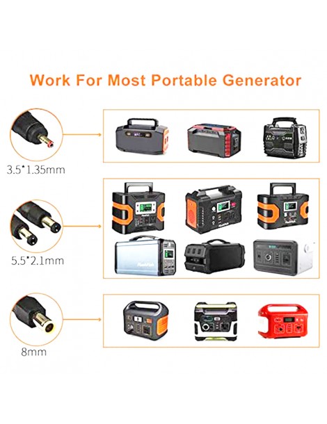 Flashfish SP 18V 100W Pannello Solare Portatile Doppio Caricatore Solare USB Pieghevole Pezzi Unici