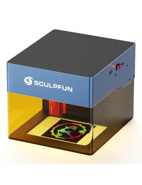 SCULPFUN iCube Pro 5W Incisore laser spot laser 0 06 mm velocità di incisione 10000 mm/min scheda madre 32 bit Affare Del Giorno