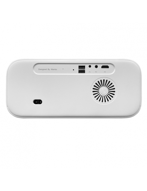 Wanbo X5 Proiettore LCD 1080P 1100 ANSI Lumen correzione trapezoidale automatica Prezzo Ridotto