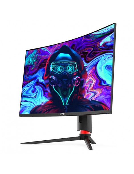 KTC H32S17 Monitor da gaming 32 pollici 2560x1440 QHD 170Hz HVA Curvo 1500R 1ms Tempo di risposta Standard di montaggio Vesa Economico
