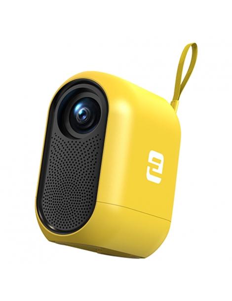 ETOE D1 Evo Proiettore 150 ANSI Android 9.0 risoluzione 720P correzione trapezoidale zoom 50%～100% - Giallo Online