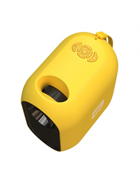 ETOE D1 Evo Proiettore 150 ANSI Android 9.0 risoluzione 720P correzione trapezoidale zoom 50%～100% - Giallo Online