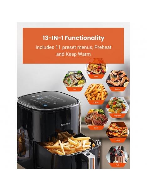 Proscenic T22 Friggitrice ad aria Capacità 5L 1500W con 13 preset Rivestimento antiaderente Tecnologia intelligente SuperDenoise 2025
