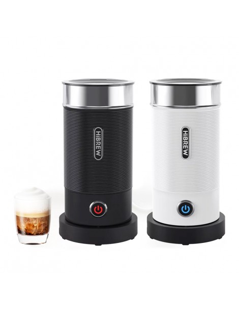 HiBREW M1A 450W Macchina montalatte miscelatore di cioccolato per latte freddo/caldo e cappuccino - Bianco Economico