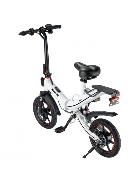 Niubility B14 14 pollici 400W Ciclomotore elettrico bicicletta pieghevole adatto alla città - Bianco Nuova