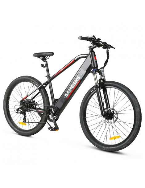SAMEBIKE MY-275 Bicicletta elettrica con pneumatici da 27 5 pollici - Batteria rimovibile da 10 4Ah e motore da 500W Moda