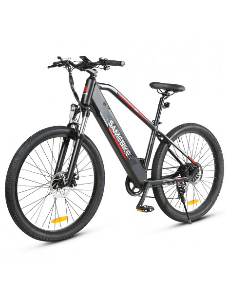 SAMEBIKE MY-275 Bicicletta elettrica con pneumatici da 27 5 pollici - Batteria rimovibile da 10 4Ah e motore da 500W Moda