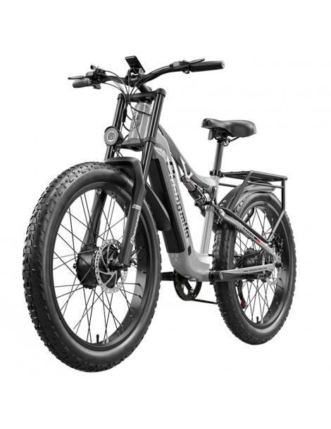 Shengmilo S600 Bicicletta elettrica motore 1000W*2 batteria 48V 17.5AH pneumatici 26 pollici velocità massima 50km/h 160N.M Pezzi Unici