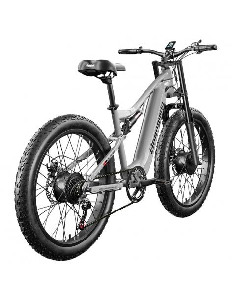 Shengmilo S600 Bicicletta elettrica motore 1000W*2 batteria 48V 17.5AH pneumatici 26 pollici velocità massima 50km/h 160N.M Pezzi Unici