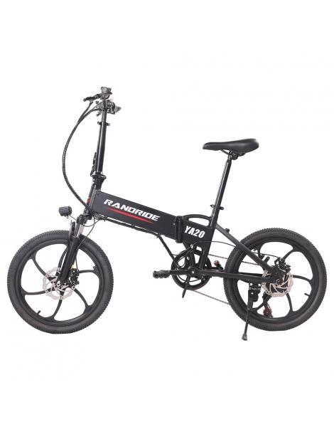 RANDRIDE YA20 Bici Elettrica Pieghevole 500W Motore 40km/h Velocità Massima 48V 12.8Ah Batteria 80-90 Autonomia Massima Soddisfazione Garantita