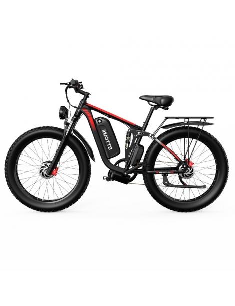 DUOTTS S26 26*4.0in Bici Elettrica Pneumatici 750W*2 Motore 50km/h Velocità Massima 48V 20Ah Samsung Batteria Shopping Online