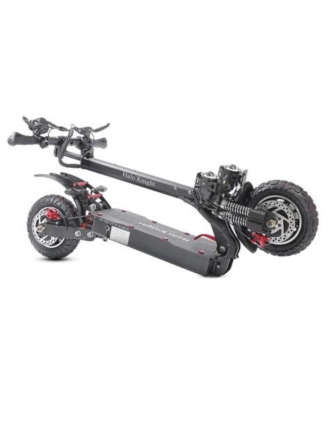 Halo Knight T104 Scooter elettrico pneumatici fuoristrada da 10 pollici motore 52V 1000W*2 velocità massima 65 km/h Convenienza