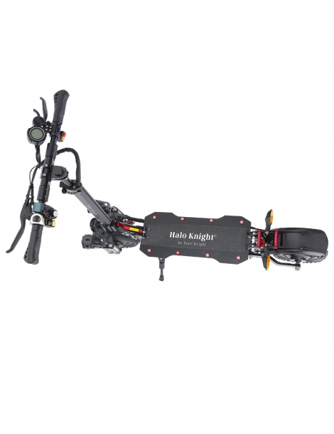 Halo Knight T104 Scooter elettrico pneumatici fuoristrada da 10 pollici motore 52V 1000W*2 velocità massima 65 km/h Convenienza