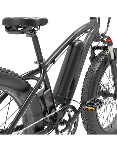 GOGOBEST GF600 26 Pollici Pneumatici Grassi Bicicletta Elettrica Pieghevole 1000W Motore 48V 13Ah Batteria - Grigio Nero Offerta