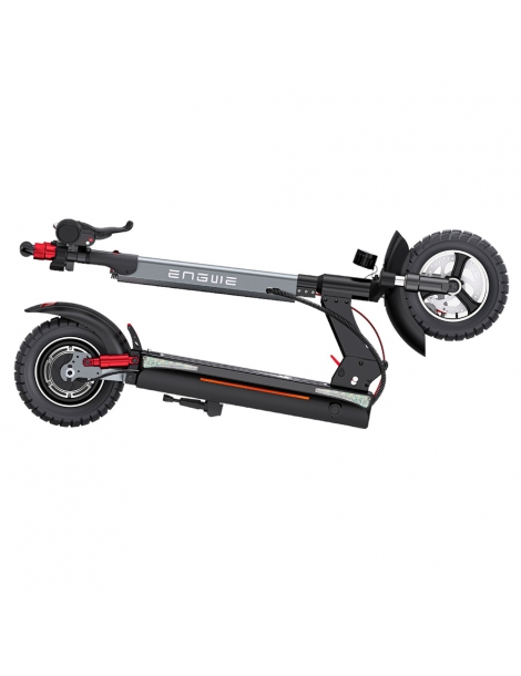 ENGWE Y600 Scooter elettrico pieghevole motore 600W batteria 48V 18.2Ah pneumatici grassi 10*4 pollici In Vendita