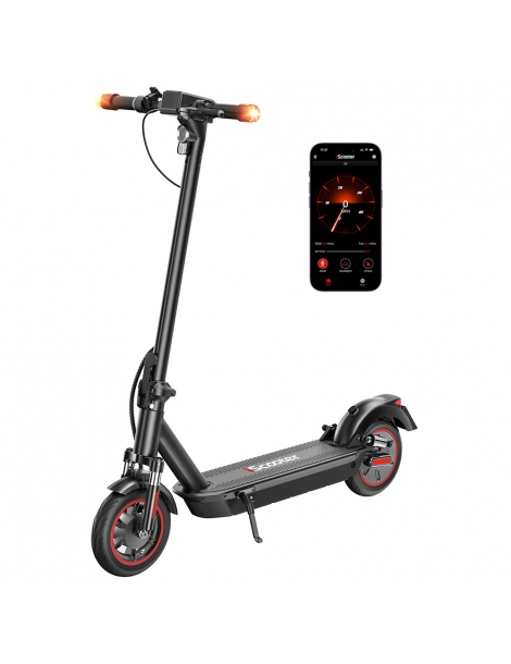 iScooter i10Max scooter elettrico pieghevole motore 750W batteria 48V 18Ah pneumatico 10 pollici velocità massima 45km/h Vendite Flash