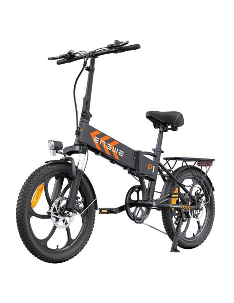 ENGWE P1 Bicicletta elettrica pieghevole pneumatico 20*3 pollici motore 250W batteria 36V 13Ah - Nero Nuova
