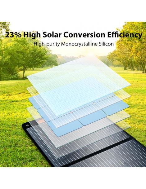 Oscal PM200 200W Pannello solare pieghevole cavalletto regolabile efficienza di conversione solare ≥22% - spina UE Promozione