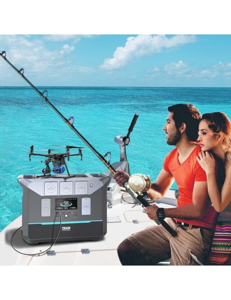 DaranEner NEO1500Pro Generatore Solare Portatile Da 1382Wh uscita CA da 1800W 14 porte Novità
