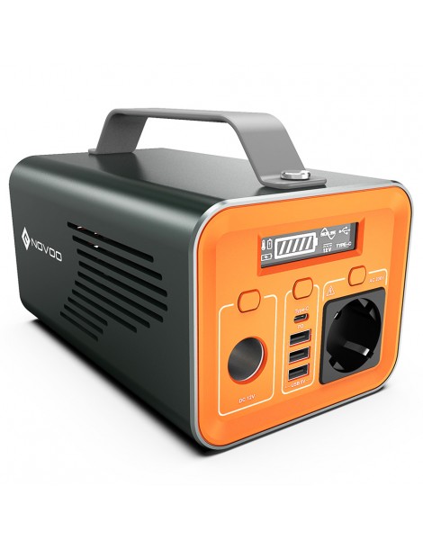 NOVOO ESS 230WH / 200W Stazione di Alimentazione Portatile per Campeggio Viaggio all'Aperto Interruzione di corrente 2025