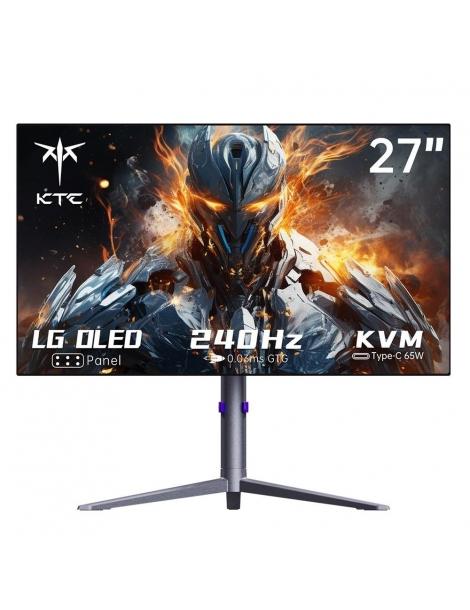 KTC G27P6 Monitor da gioco OLED da 27 pollici con risoluzione 2560x1440 aggiornamento a 240 Hz altoparlanti integrati Acquista Ora