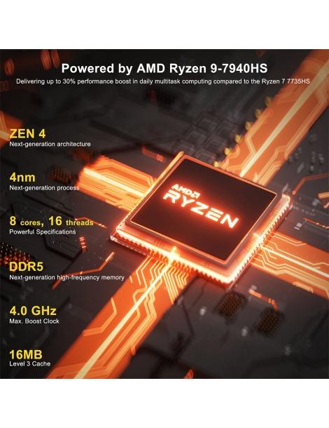 GEEKOM A7 Mini PC AMD Ryzen 9 7940HS 8 Core fino a 5 2GHz 32GB RAM 2TB SSD WiFi 6E Bluetooth 5.2 Offerte