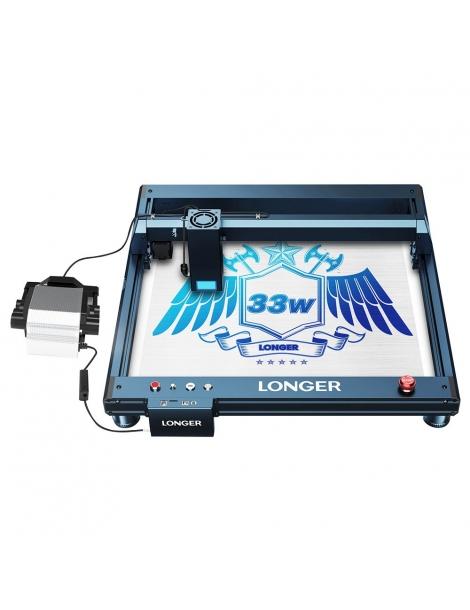 Taglierina per incisione laser Longer Laser B1 30W testa laser a 6 nuclei area di incisione 450 x 440 mm - UE Saldi Di Fabbrica