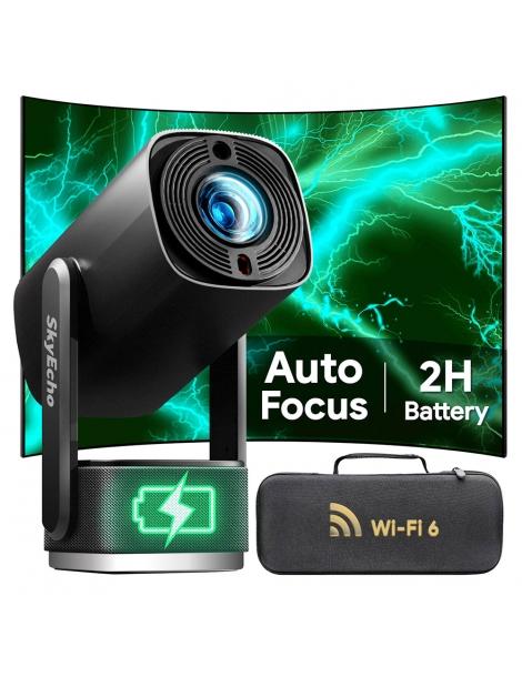 SkyEcho FreeONE Pro Proiettore portatile 350 ANSI Lumen risoluzione nativa 720P supporto gimbal a 270° Online