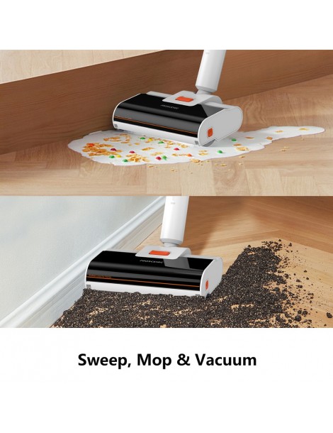Proscenic Washvac F16 aspirapolvere a secco e a umido senza filo aspirapolvere spazzatrice 3 in 1 autopulente Vendita