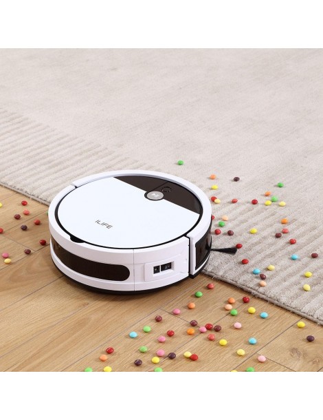ILIFE V9e Aspirapolvere Robot Aspirazione Massima di 4000Pa Connessione Wi-Fi Grande Pattumiera da 700ml - EU Qualità Garantita