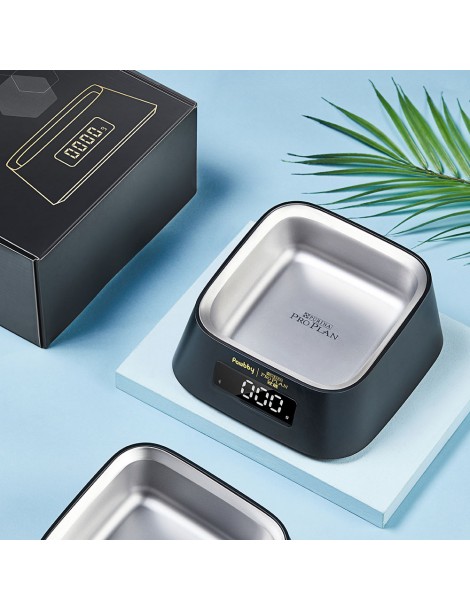 Pawbby Dosatore Intelligente di Cibo per Animali con 4 unità di Pesatura Acciaio Inox 304 Registrazione dei Pasti su App Prezzo Ridotto