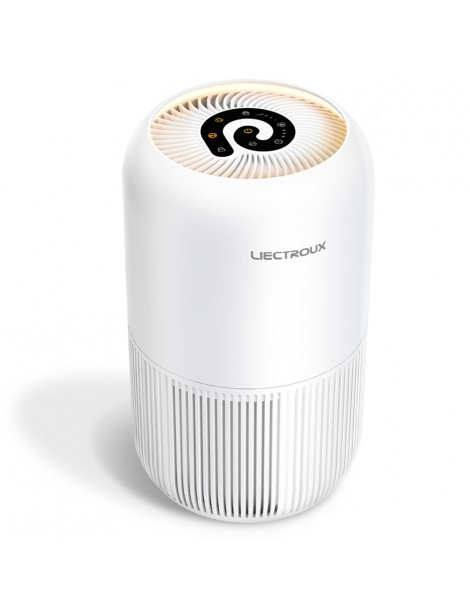 Purificatore d'Aria Liectroux TR-8080 35W Ingresso Aria a 360 gradi Nessun Rumore Luce UV-C 4 Velocità del Vento Offerta
