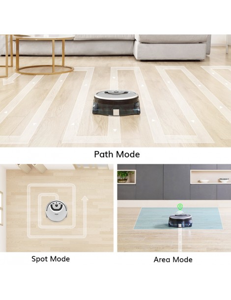 ILIFE W455 Robot lavapavimenti 1000Pa Aspirazione Shinebot Giroscopio Telecamera Navigazione 900ml Serbatoio Acqua Vendita Calda