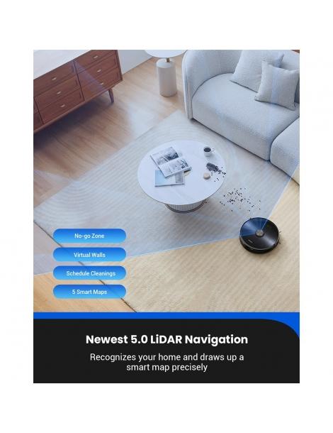 Proscenic M9 Aspirapolvere robot aspirazione da 4500Pa Navigazione LiDAR Svuotamento Automatico In Linea